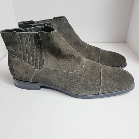 Calvin Klein Cecil Gray Men's Casual Boots - Picture 1 of 5
